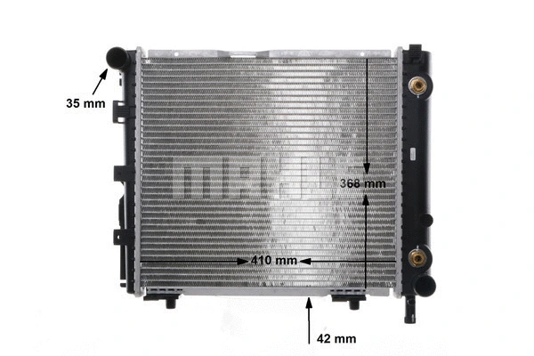 Radiator, engine cooling