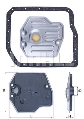 Hydraulic Filter, automatic transmission (HX 245D)