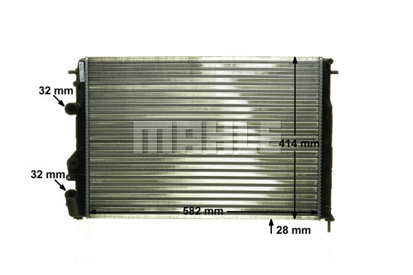 Radiator, engine cooling