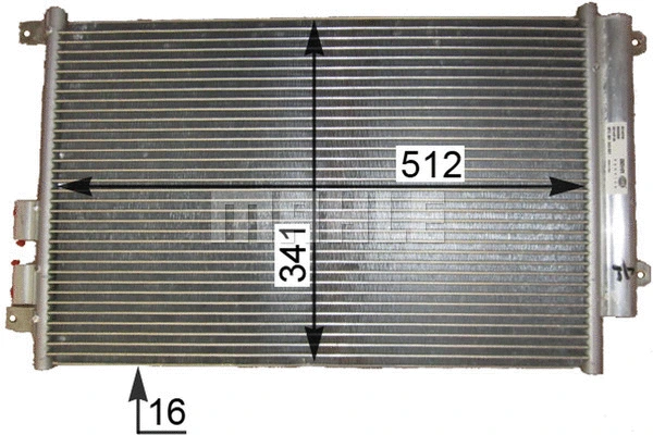 Condenser, air conditioning