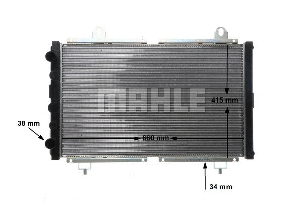 Radiator, engine cooling
