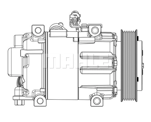 Compressor, air conditioning