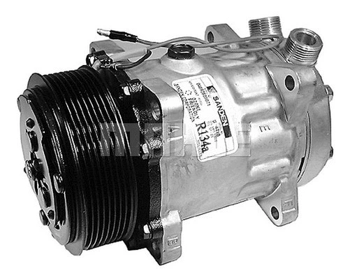 Compressor, air conditioning
