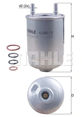 Fuel Filter (KL 485/19D)