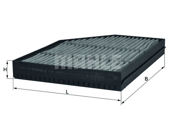 Filter, cabin air (LAK 863/1)