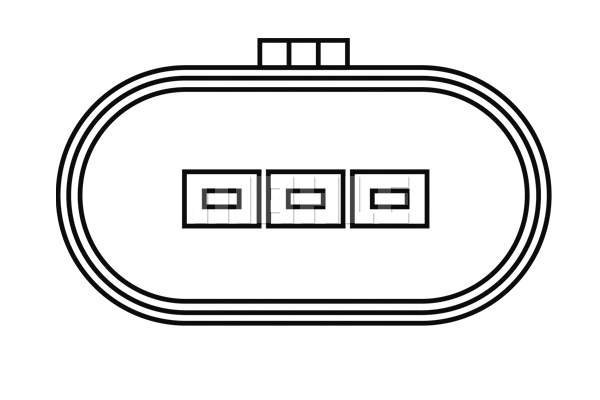 Sensor, crankshaft pulse