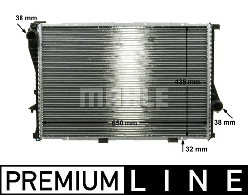Radiator, engine cooling