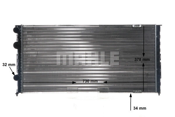Radiator, engine cooling