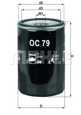 Oil Filter (OC 79)
