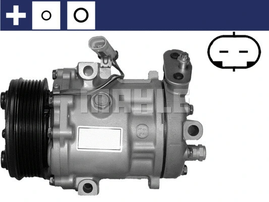 Compressor, air conditioning