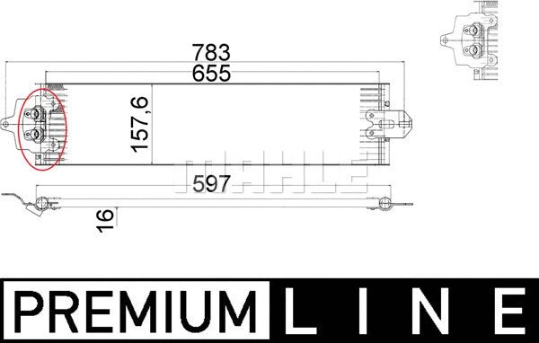 Oil Cooler, automatic transmission