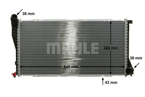 Radiator, engine cooling