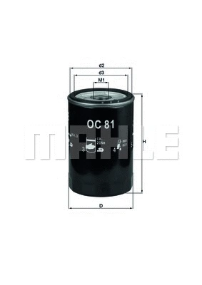 Oil Filter (OC 81)