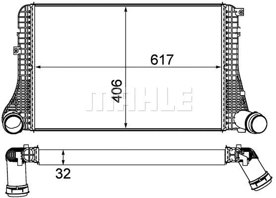 Charge Air Cooler (CI 387 000P)