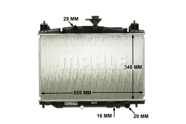 Radiator, engine cooling