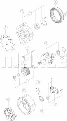 Alternator (MG 482)