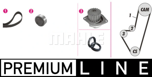 Water Pump & Timing Belt Kit