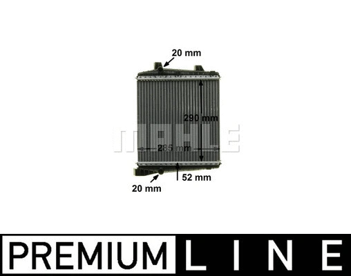 Radiator, engine cooling