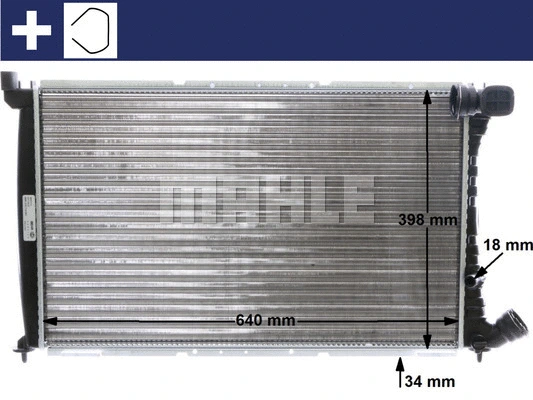 Radiator, engine cooling