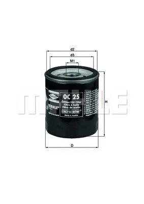 Oil Filter (OC 25)