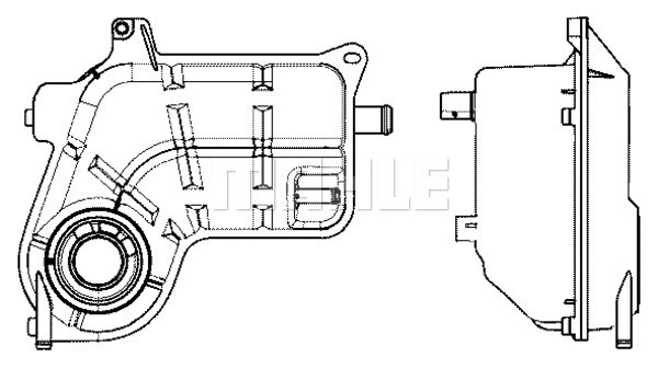Expansion Tank, coolant (CRT 25 000S)
