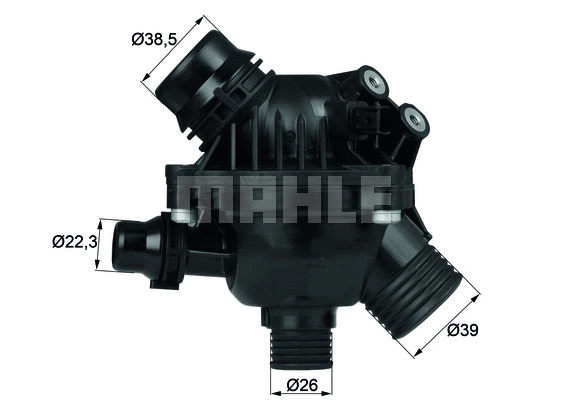 Thermostat, coolant (TM 14 97)