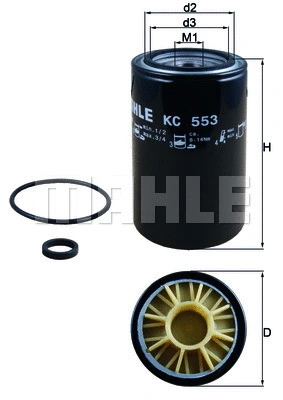Fuel Filter (KC 553D)