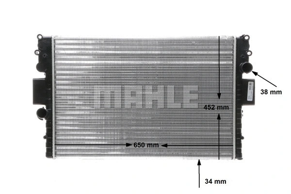Radiator, engine cooling
