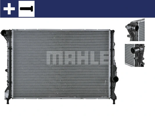 Radiator, engine cooling