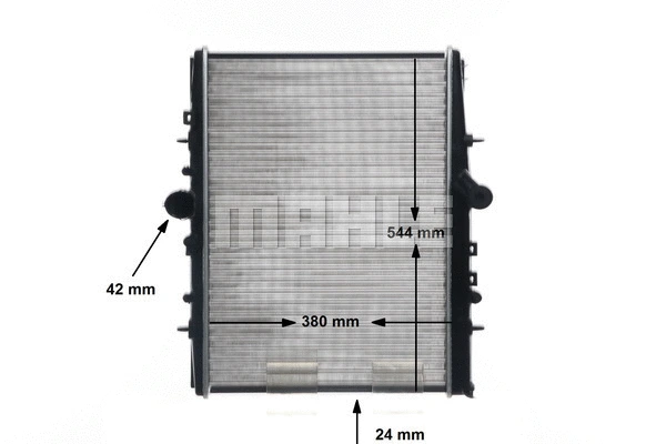 Radiator, engine cooling