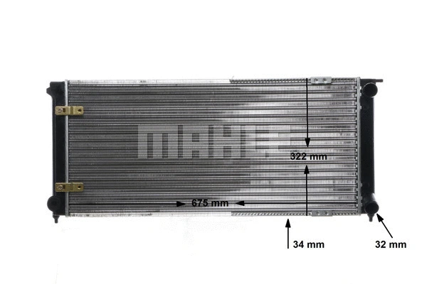 Radiator, engine cooling