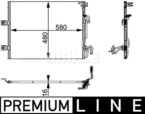Condenser, air conditioning
