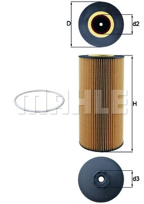 Oil Filter (OX 348D)
