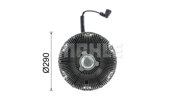 Clutch, radiator fan