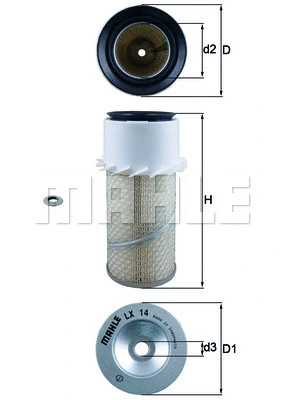 Air Filter (LX 14)