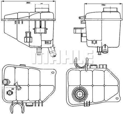 Expansion Tank, coolant