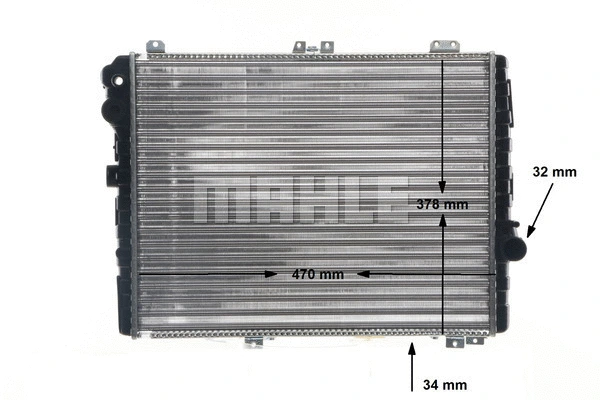 Radiator, engine cooling