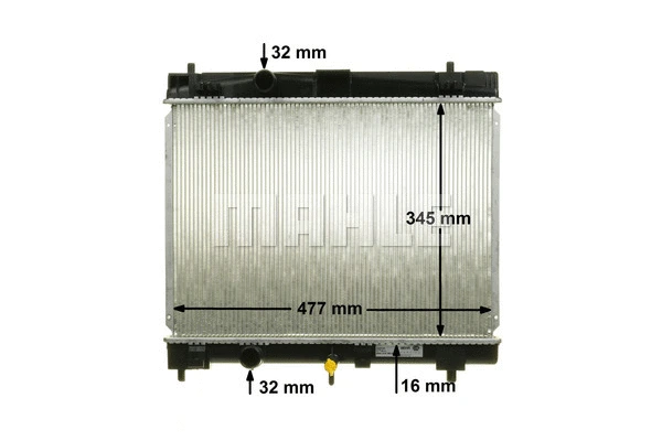 Radiator, engine cooling