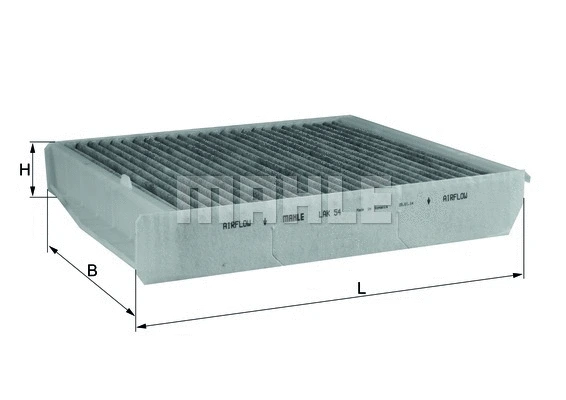 Filter, cabin air (LAK 54)