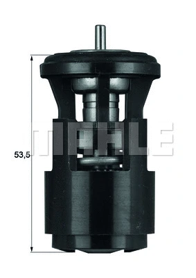 Thermostat, coolant (TX 41 87D)