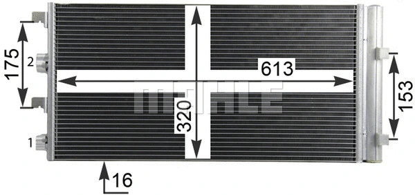 Condenser, air conditioning