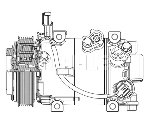 Compressor, air conditioning