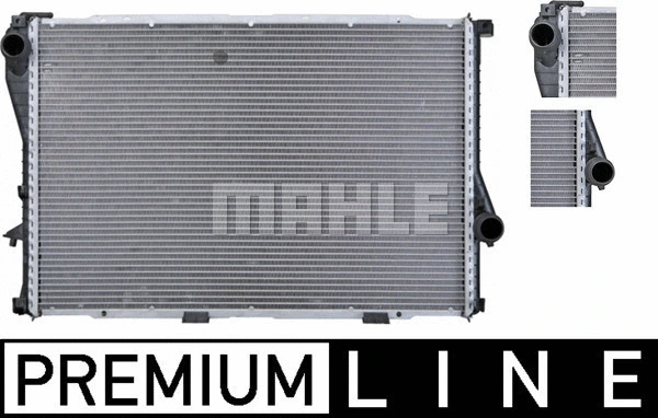 Radiator, engine cooling