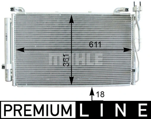 Condenser, air conditioning