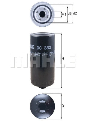 Oil Filter (OC 382)