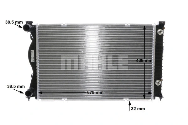 Radiator, engine cooling