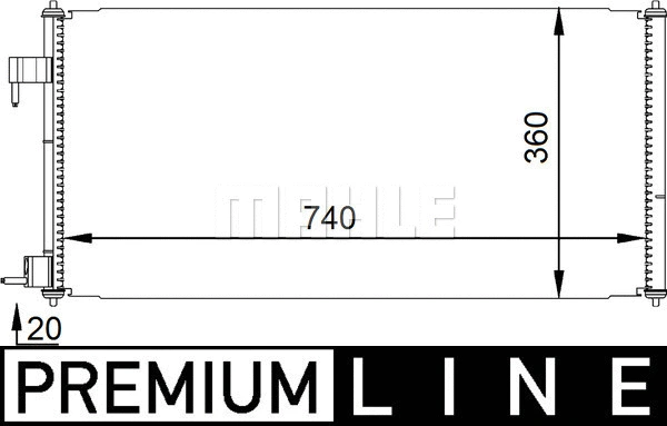 Condenser, air conditioning