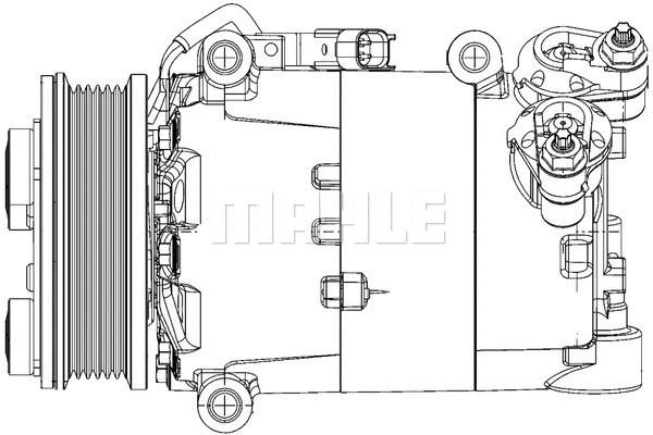Compressor, air conditioning