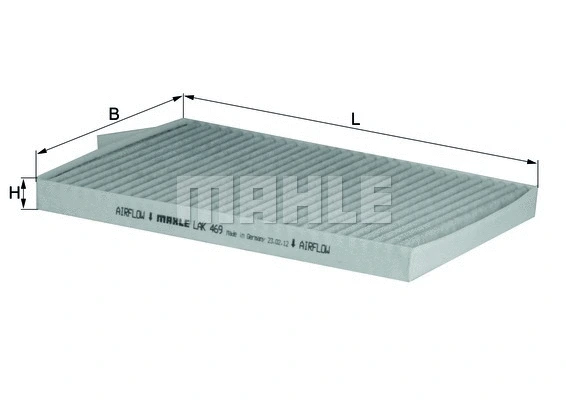 Filter, cabin air (LAK 469)