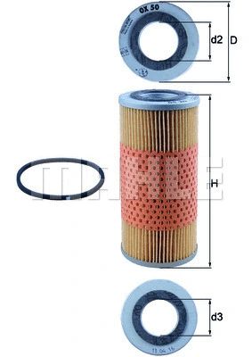Oil Filter (OX 50D)